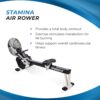 Stamina Air Rower Fitness Rowing Machine Review